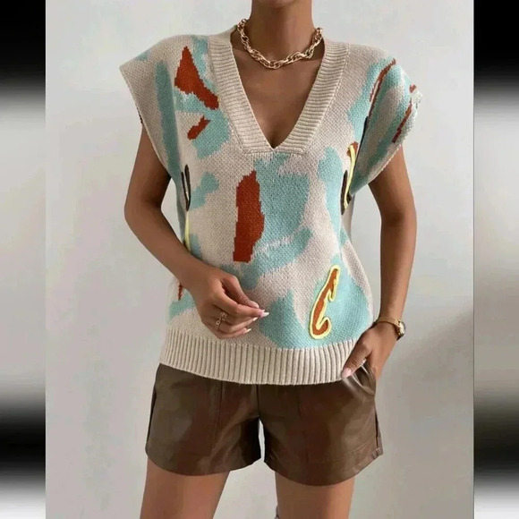 Turtle Neck Ruffle Trim Sweater - Picture 1 of 6